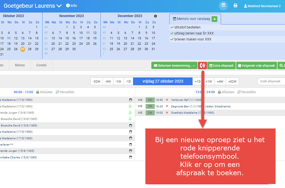 Telefoon oproep 1 GSM
