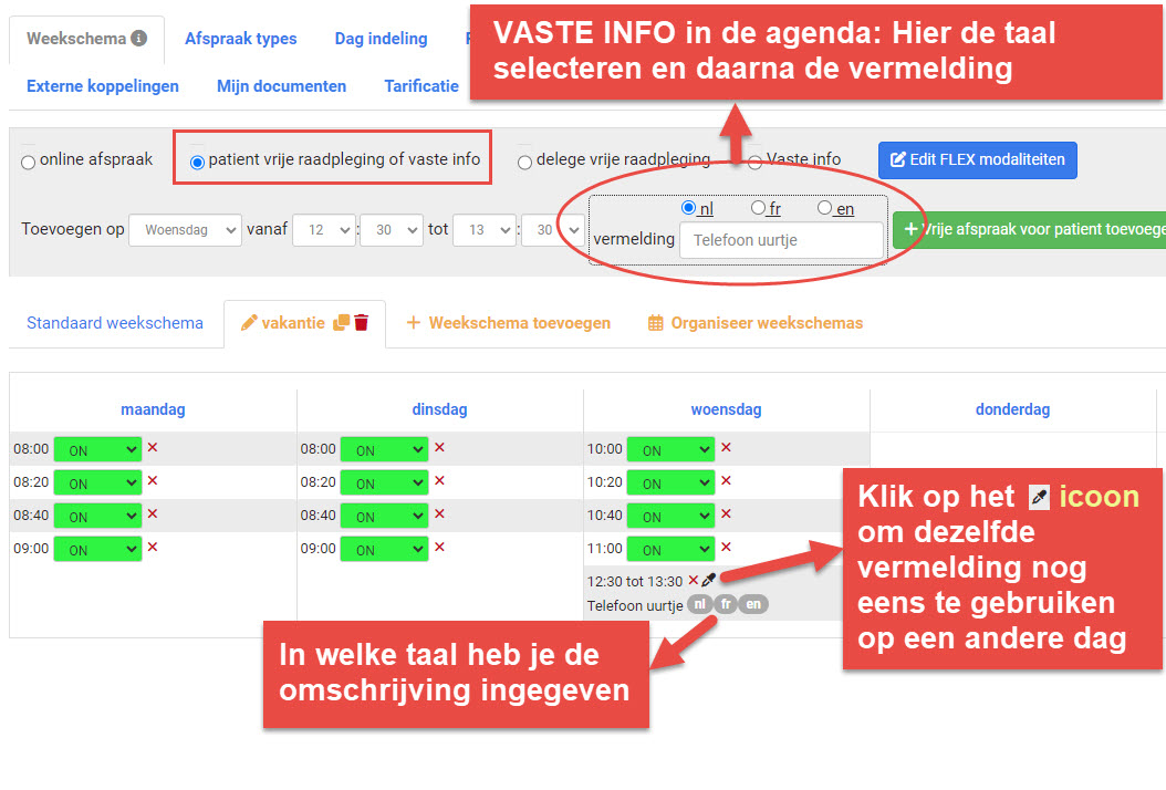 VASTE INFO