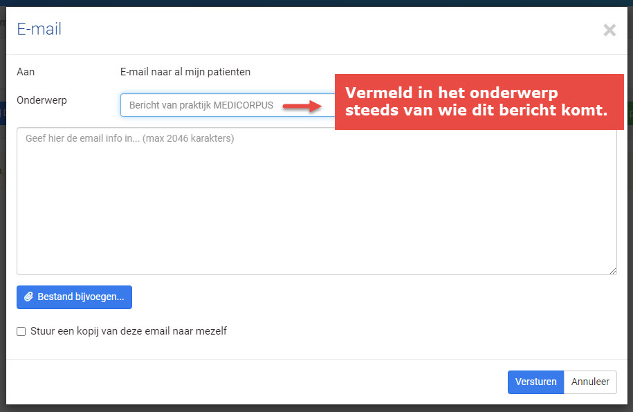 Nieuw weekschema maken