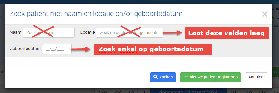 Reden van afspraak kopi�ren en plakken in dossier